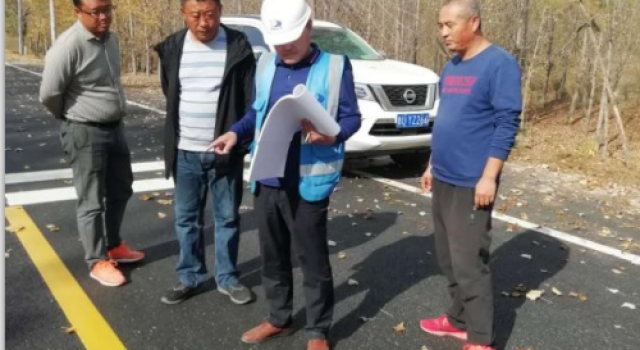 莱西市“四好农村路”集中攻坚（2020年）二期工程附属工程和交通工程陆续展开施工